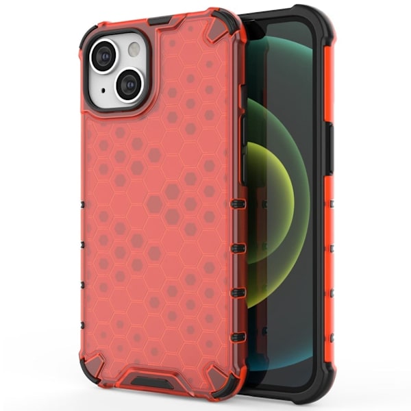 Bofink Honeycomb iPhone 14 Plus kotelot - Punainen Red