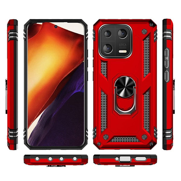Bofink Combat Xiaomi 13 Suojakotelo - Punainen Red