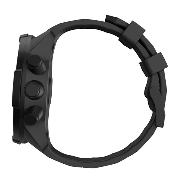 Suunto 9 Baro holdbar silikone Urrem - Sort Black