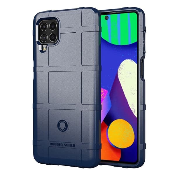 Rugged Shield Etui Samsung Galaxy M62 / F62 - Blå Blue