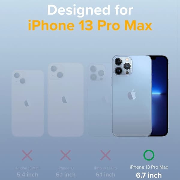 RINGKE FUSION + COMBO m BUCKLE STRAP - iPhone 13 Pro Max - Vit ( + Gul) Transparent