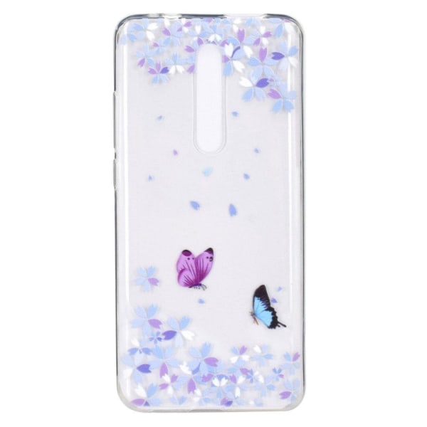 Butterfly läder Xiaomi Redmi K30 Pro / Xiaomi Poco X2 fodral - Flerfärgad multifärg