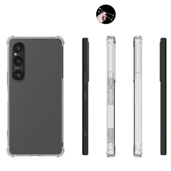 Lux-Case Airbag-deksel for Sony Xperia 1 VI Transparent