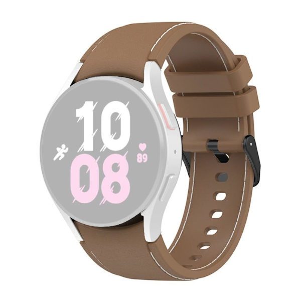 Samsung Galaxy Watch 5 / 4 / 3 (41mm) silikone urrem - Brun / Brun Brown