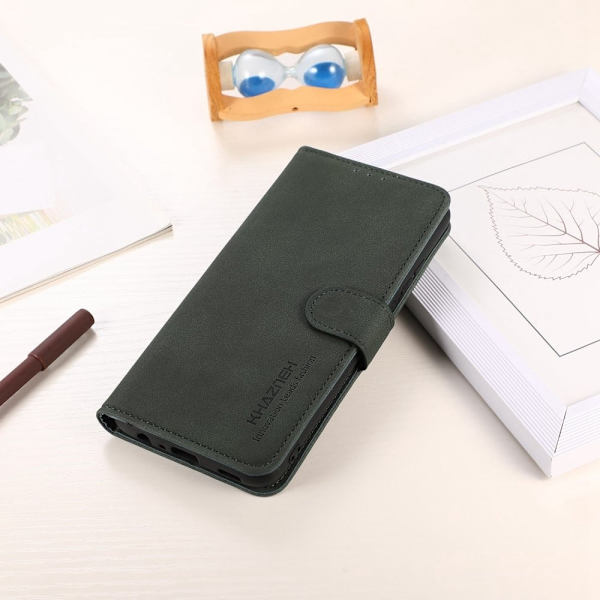 LC.IMEEKE Samsung Galaxy S24 FE flip case - Vihreä Green