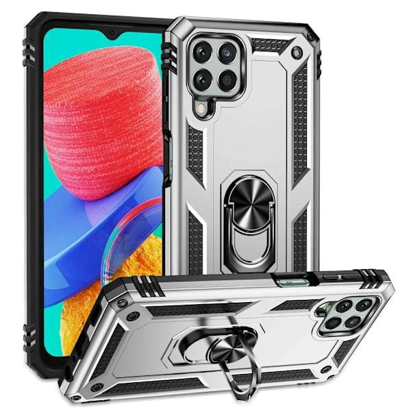 Bofink Combat Samsung Galaxy M33 5g Etui - Sølv Silver grey