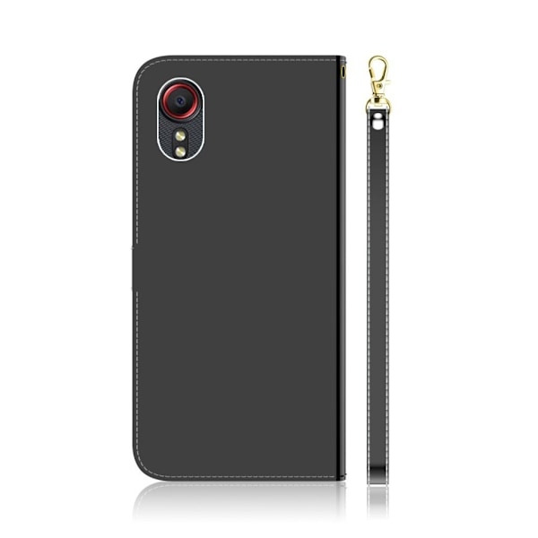 Mirror etui til Samsung Galaxy Xcover 5 - Sort Black