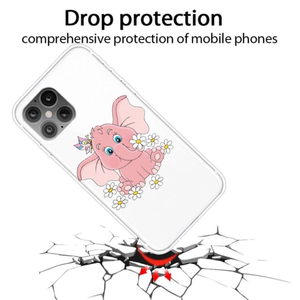 Deco iPhone 12 Pro Max case - Elephant Pink