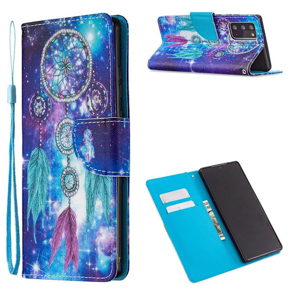 Wonderland Samsung Galaxy Note 20 5G / Note 20 Flippetui - Drømmefanger Blue