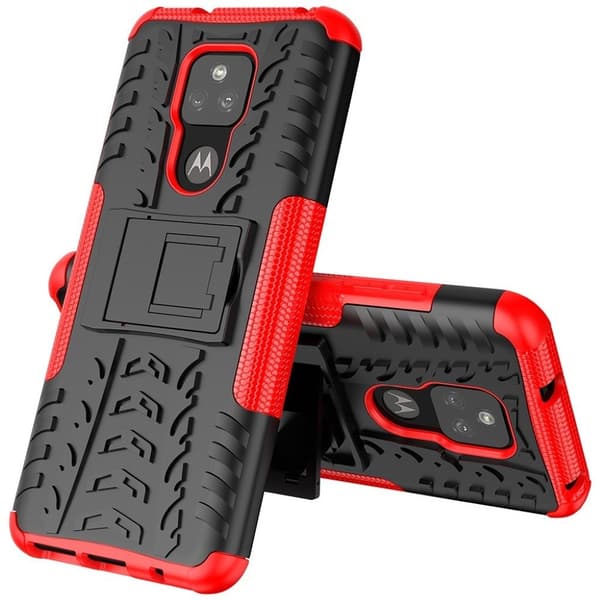 Offroad Motorola Moto G Play (2021) kotelot - Punainen Red