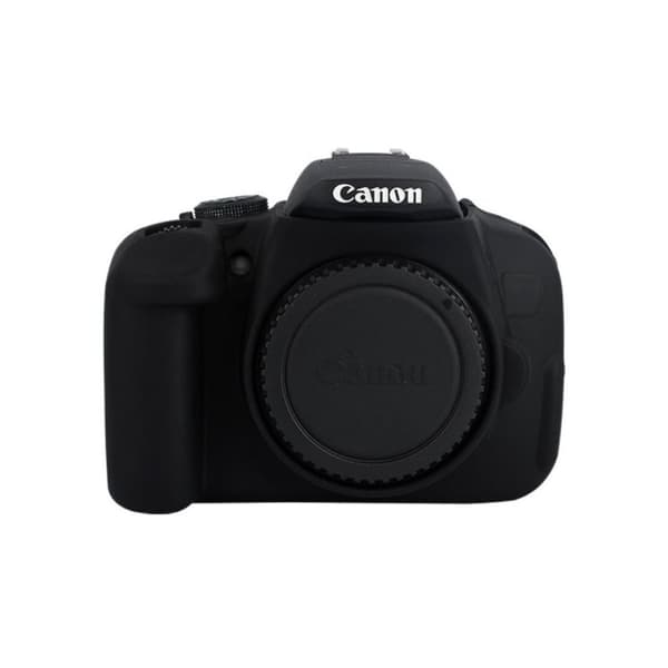 Canon EOS 600D/650D/700D Mjukt silikon skydd - Svart Svart