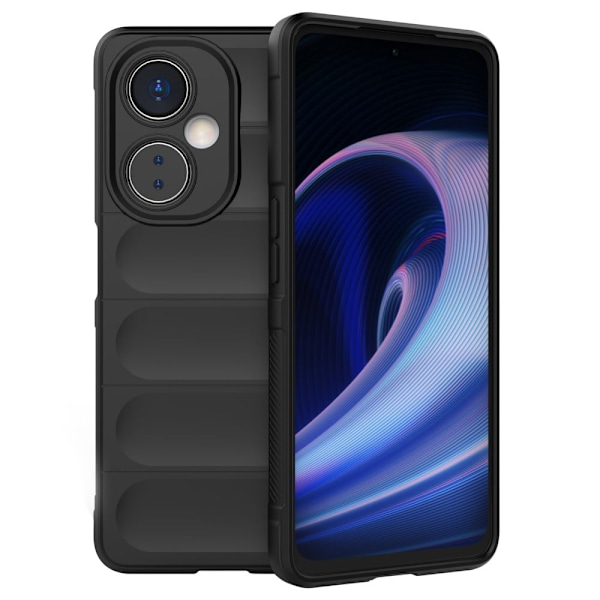 Blødt grebsformet cover til OnePlus Nord CE 3 Lite - Sort Black