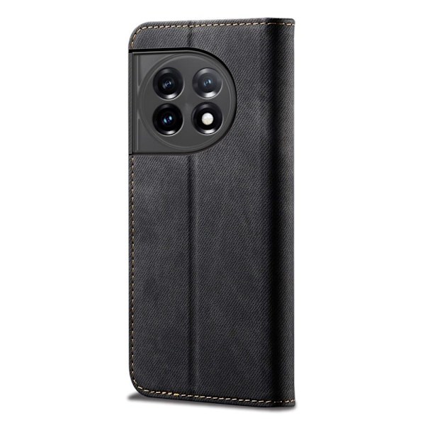 Jeans OnePlus 11 Flip Etui - Sort Black