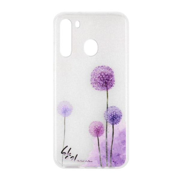 Deco Samsung Galaxy A21 Cover - Mælkebøtte Purple