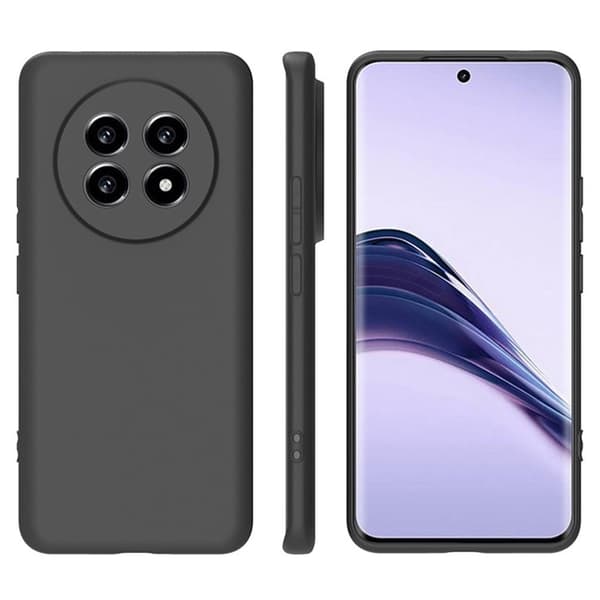 Mykt og matt deksel for Realme 13 Pro 5G - Transparent Transparent