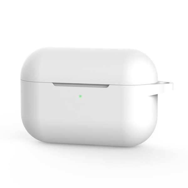 Airpods Pro Silikonetui - Hvit White