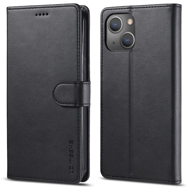 LC.IMEEKE iPhone 15 Plus flip etui - Sort Black