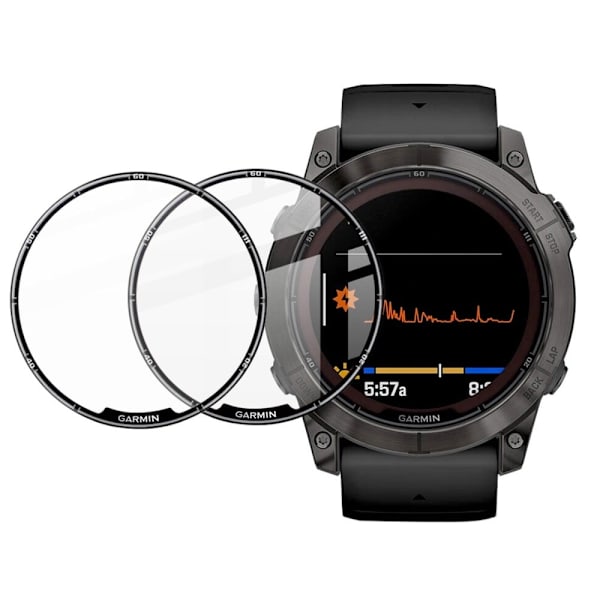IMAK for Garmin Fenix 7X Pro - Clear Screen Protector Transparent
