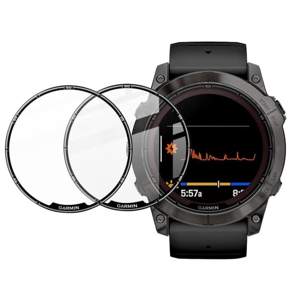 IMAK til Garmin Fenix 7X Pro - Klar Skærmbeskytter Transparent