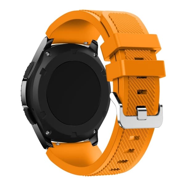 Samsung Gear S3 trendig silikon klockarmband - Orange Orange