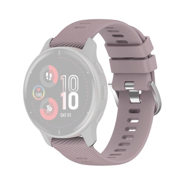 Garmin Forerunner 255S / 255S Music / Venu 2S klockarmband i silikon - Ljuslila Lila