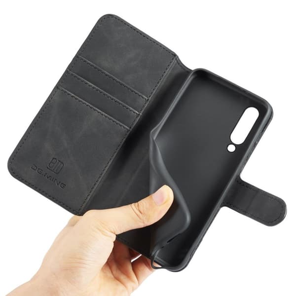 DG.MING Retro Kotelot Xiaomi Mi 9 Pro - Musta Black