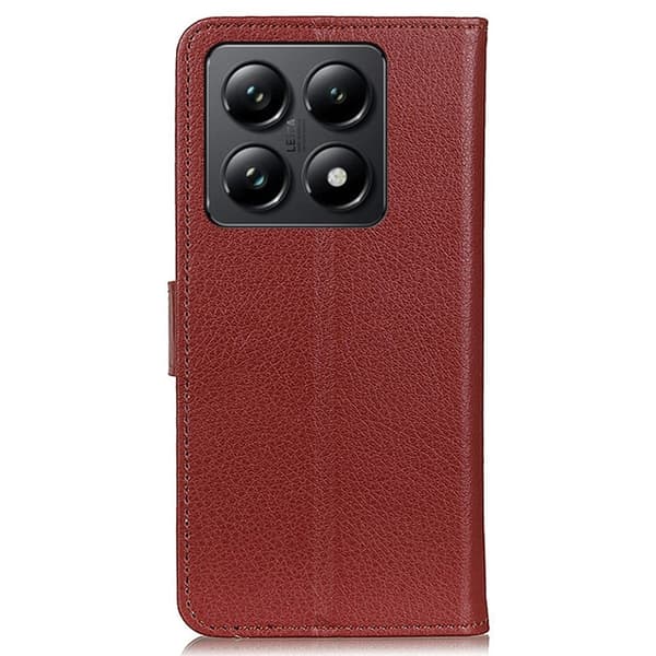 Classic Xiaomi 14T flip etui - Brun Brown