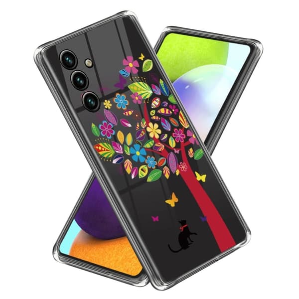 Deco Samsung Galaxy A25 kotelot - Kissa Ja Puu Multicolor