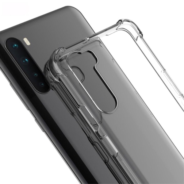 IMAK Airbag Cover for OnePlus Nord - Läpinäkyvä Transparent