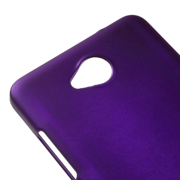 Gummerad Hårt PC-skal för Microsoft Lumia 650 - Lila Lila