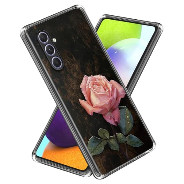 Deco Samsung Galaxy A54 Etui - Rose Pink
