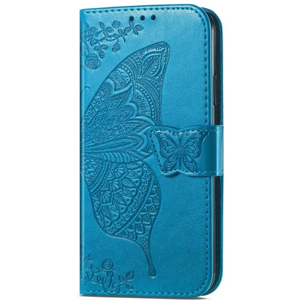 Butterfly OnePlus Ace 3 Pro nahkakotelo - Sininen Blue