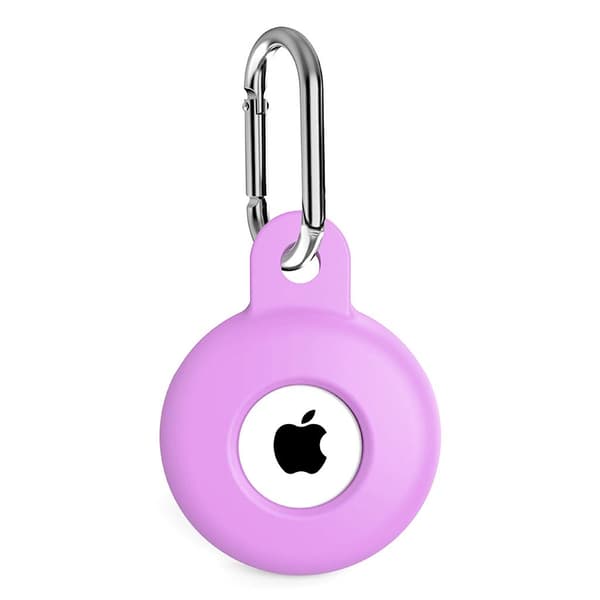 AirTags A001 silikonikotelo - Violetti Purple