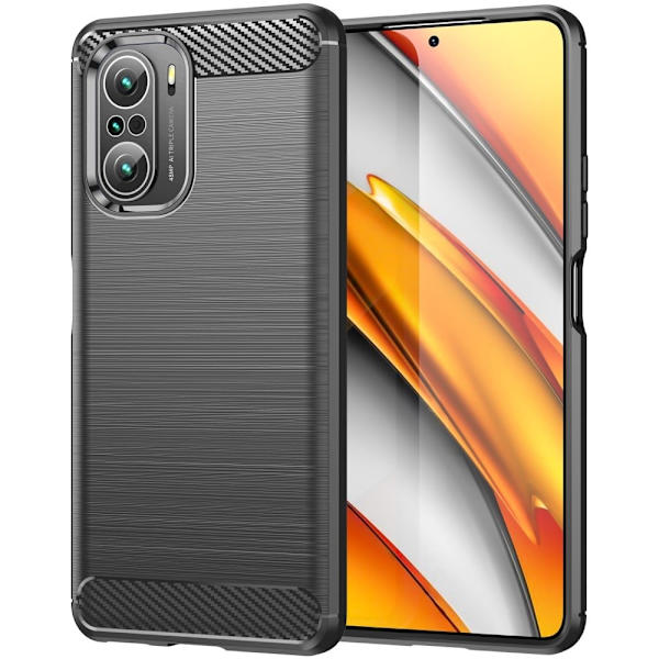 Carbon Flex Etui Xiaomi Mi 11X / 11x Pro / K40 Pro Plus - Sort Black