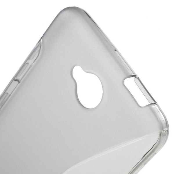 Lagerlöf TPU cover til Microsoft Lumia 650 - Grå Silver grey