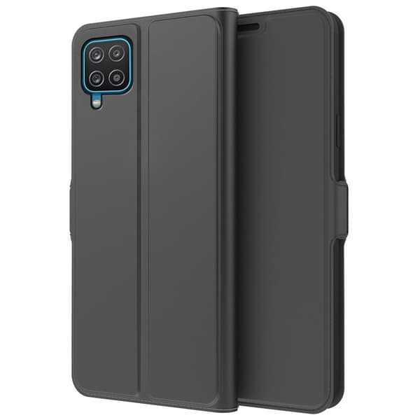 Glat og tyndt Premium Pu Læder Etui til Samsung Galaxy M33 5g - Sort Black