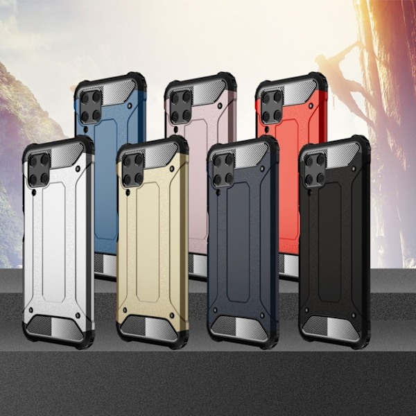 Armour Guard Etui Samsung Galaxy A22 4G - Blå Blue