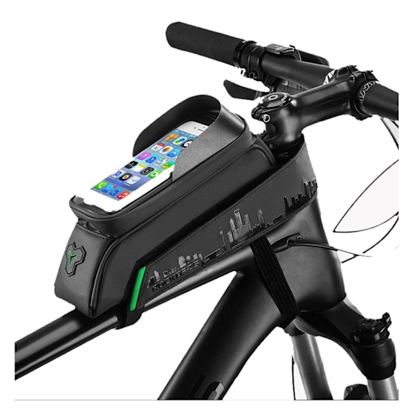 ROCKBROS 029-1BK vandtæt cykeltaske til 5,8 tommer smartphone Black