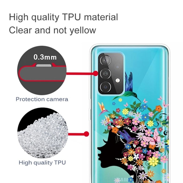 Deco Samsung Galaxy A23 cover - Flerfarvet Multicolor