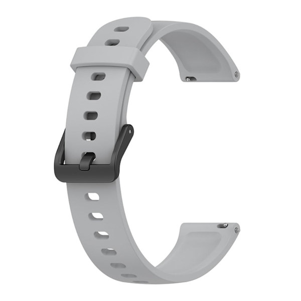 Realme Band 2 silikonikellon hihna - Harmaa Silver grey