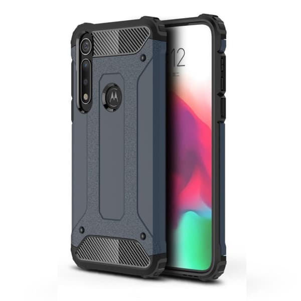 Armor Guard Motorola Moto G8 Plus Etui - Mörkblå Blue