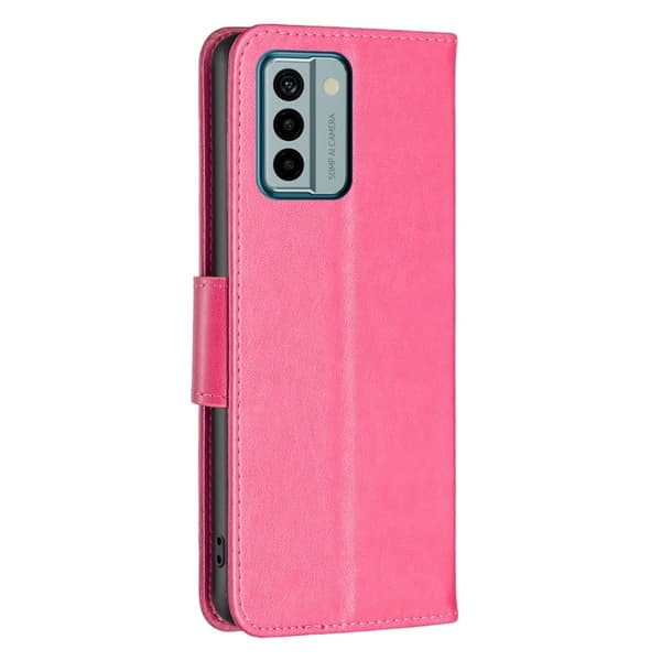 Butterfly Nokia G22 Flippetui - Rose Pink