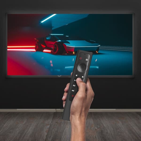 Nvidia Shield TV Pro silikonisuojus hihnalla - Musta Black