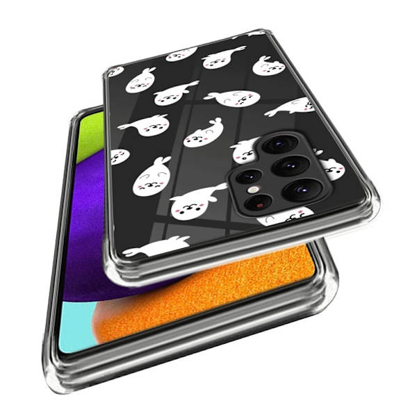 Deco Samsung Galaxy S24 deksel - Pandaer White