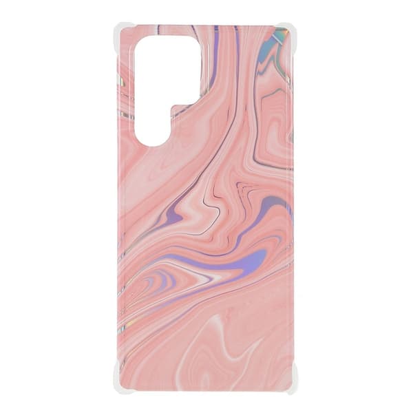 Marble Samsung Galaxy S22 Suojakotelo - Pinkki Marble Pink