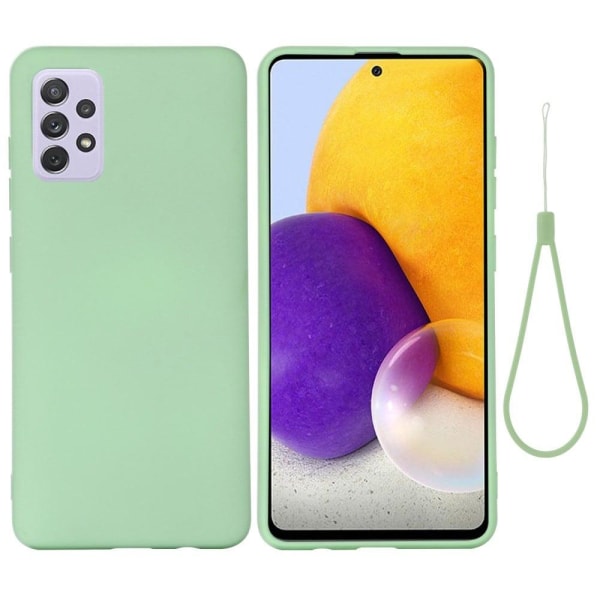 Matta nestesilikoninen kuori Samsung Galaxy A73 - Vihreä Green