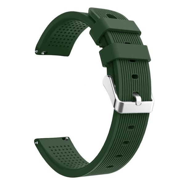 Amazfit GTS / Bip Lite Stribe silikone Urrem - Militærgrøn Green