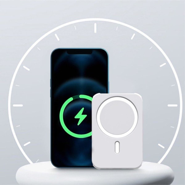 Apple MagSafe-laddare enfärgat silikonskydd - Blå Blå