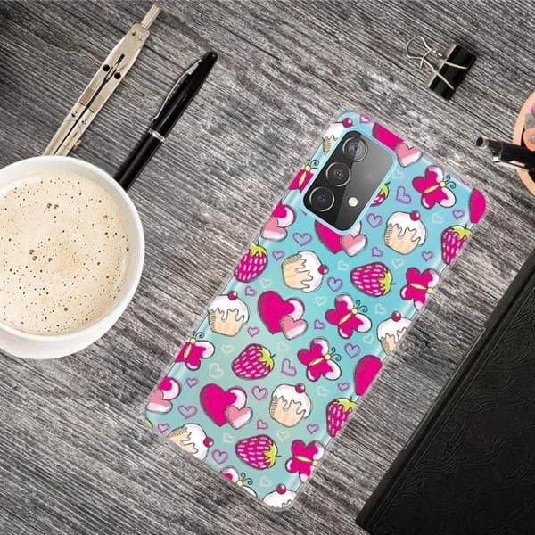 Deco Samsung Galaxy A82 5G Suojakotelo - Dessert Pink