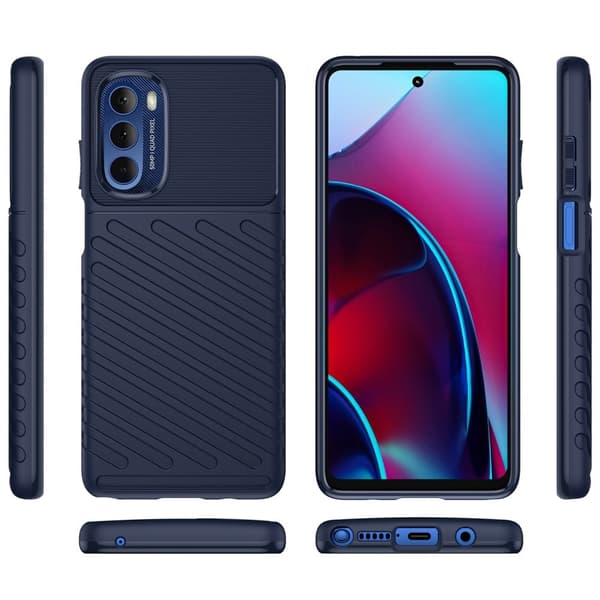 Thunder Motorola Moto G Stylus 5g (2022) Etui - Blå Blue